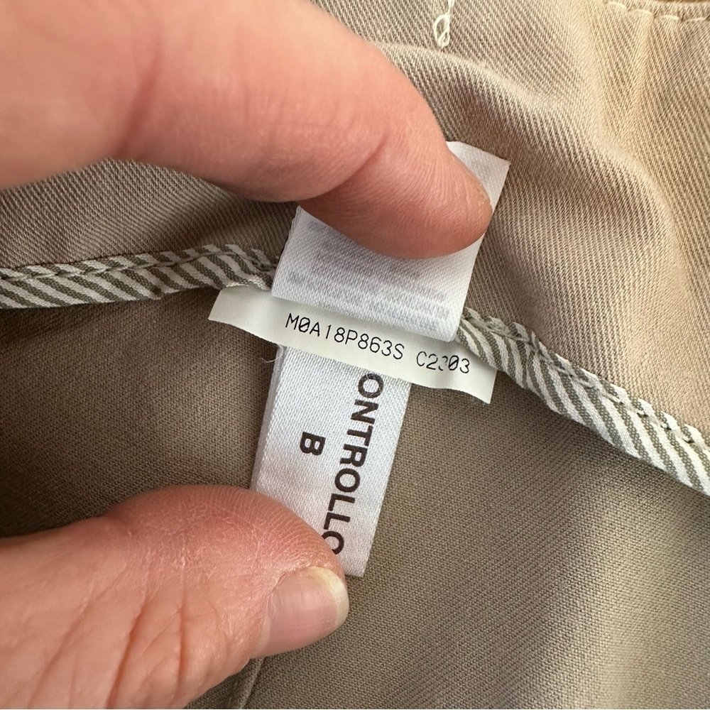 BRUNELLO CUCINELLI Cropped Cotton-Blend Twill Slim-leg Pants Womens Size 6 - Picture 11 of 16